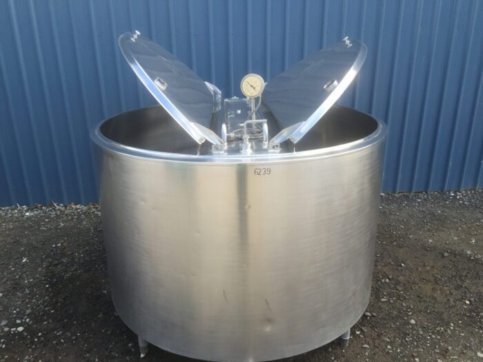 Jacketed 2200lt Stainless Steel Tank