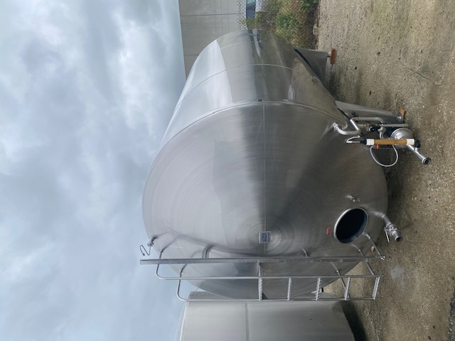 20,500lt Jacketed Stainless Steel Food Grade Tank